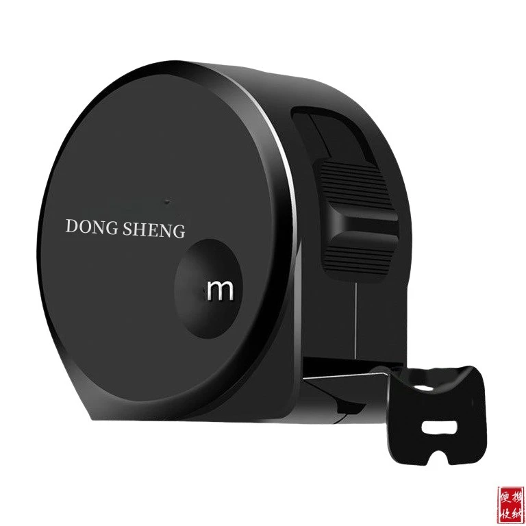 黑金钢卷尺5米3米7.5米10米加宽加厚盒尺子批发耐磨耐用 建筑工地