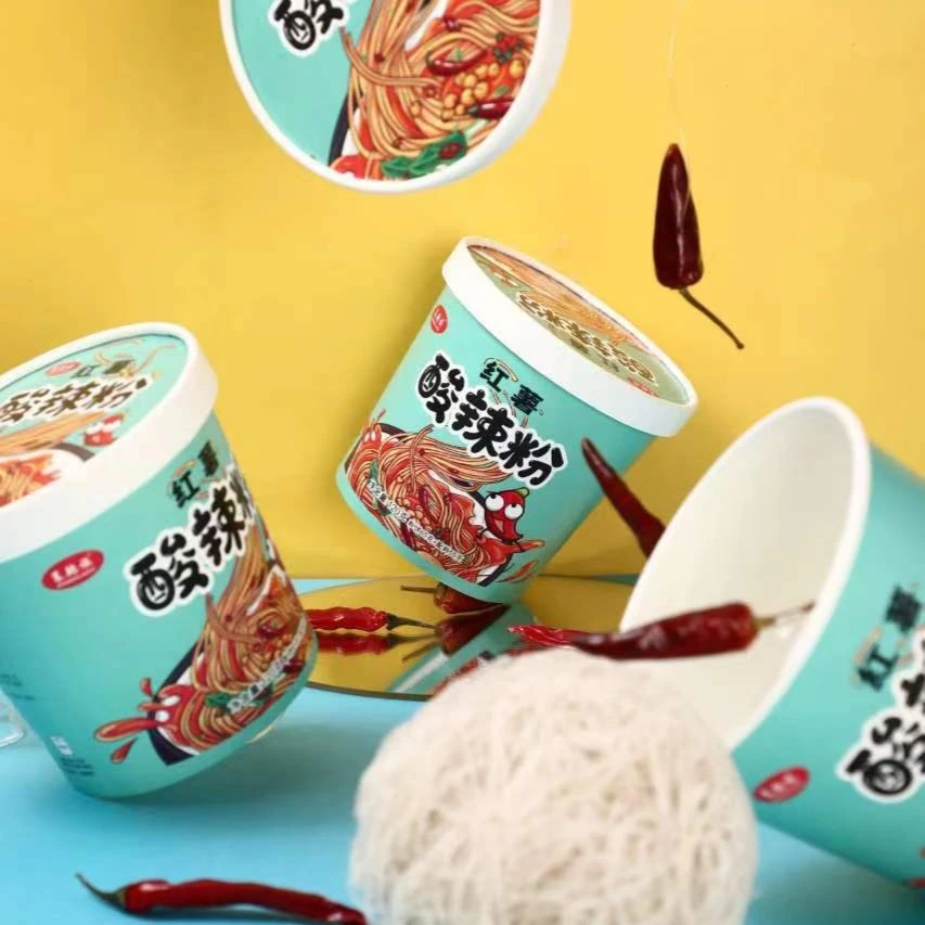 襄辣族红薯酸辣粉 速食方便 加班族爆辣美味优质