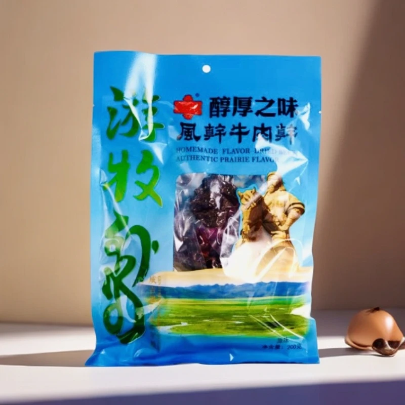 文兴风干牛肉干200g装原味