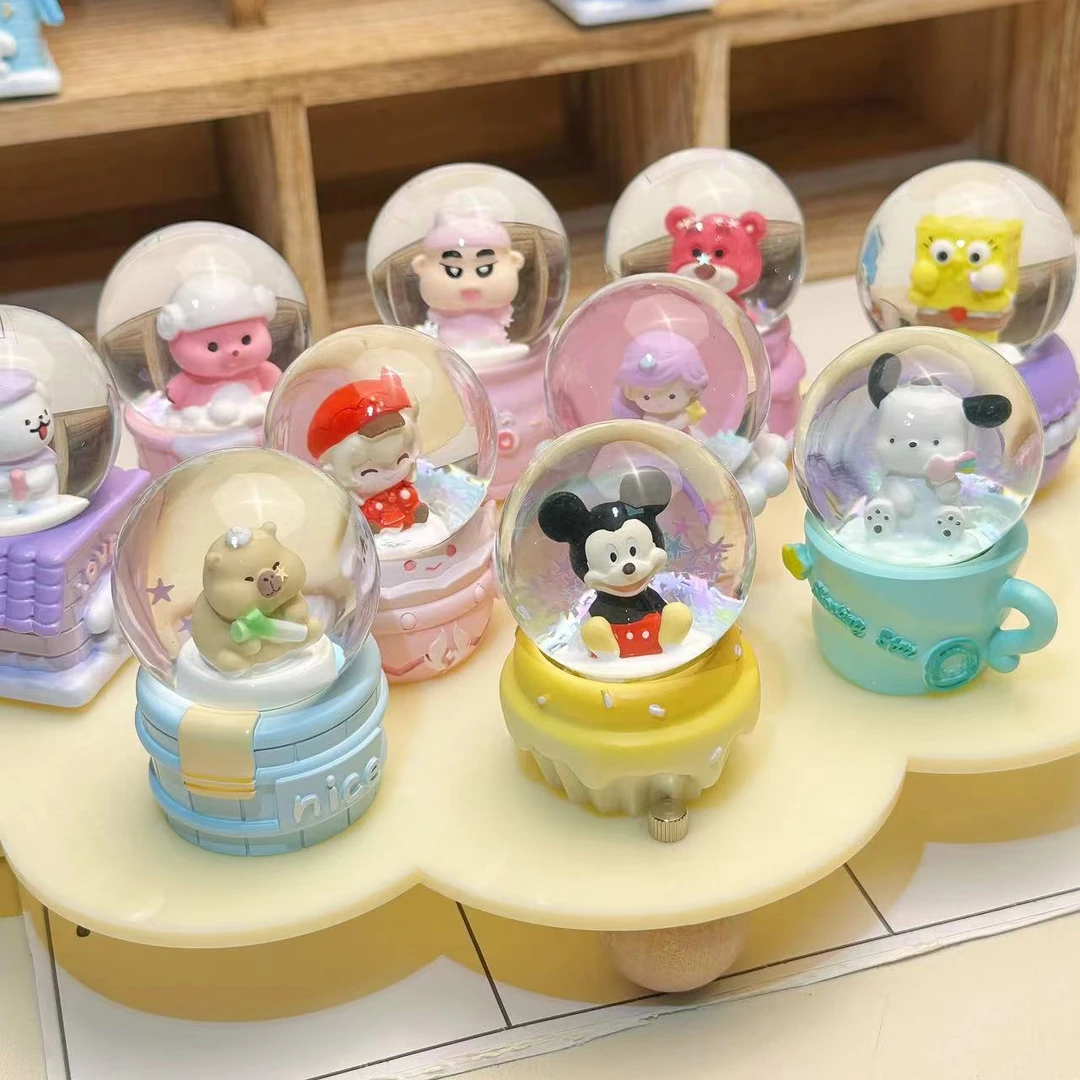 水晶球收纳盒桌面摆件