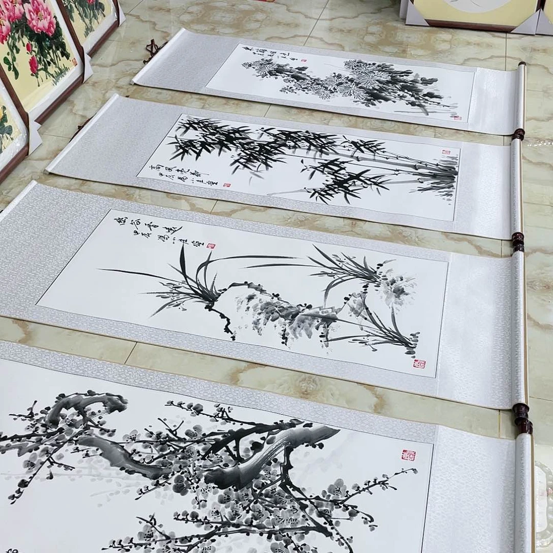 书法手绘作品绘画作品