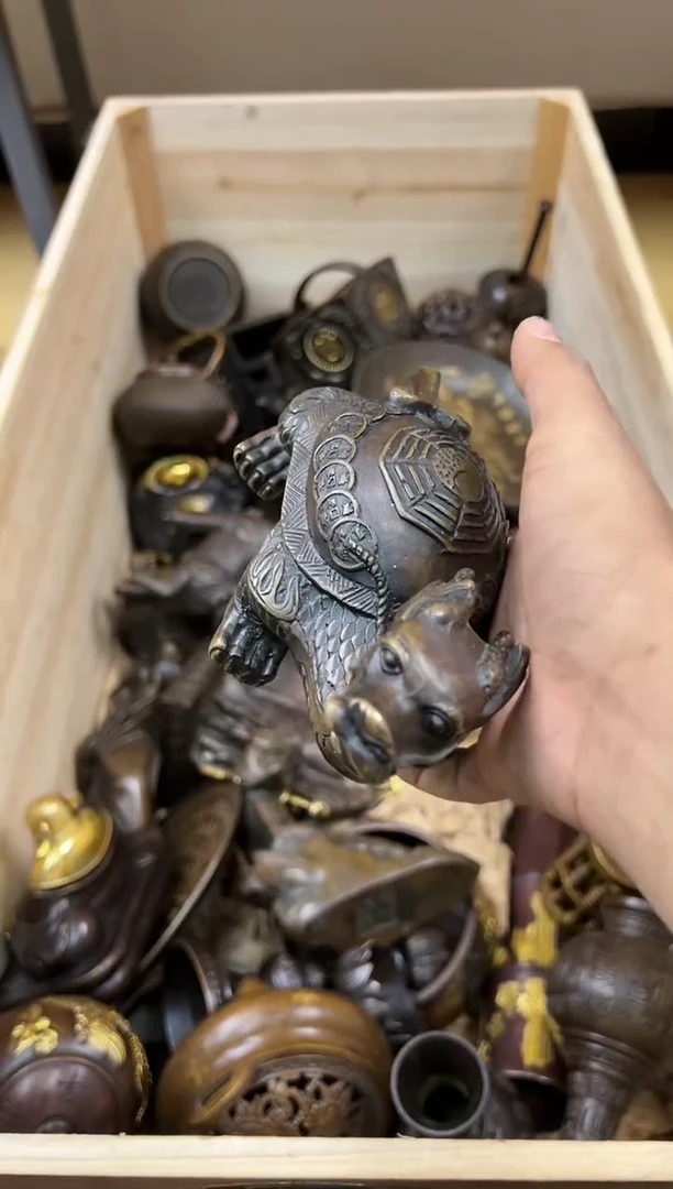 【闪购商品】铜器收收藏藏摆件大龙龟