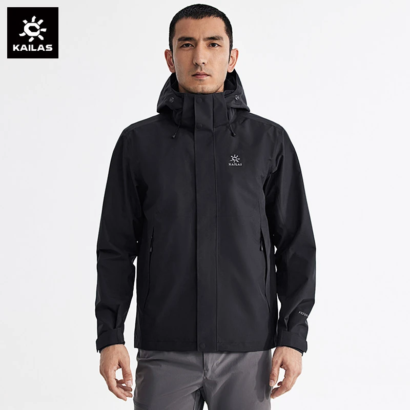 Kailas/凯乐石猎风硬壳冲锋衣FLT防水防风透气户外徒步登山服男女