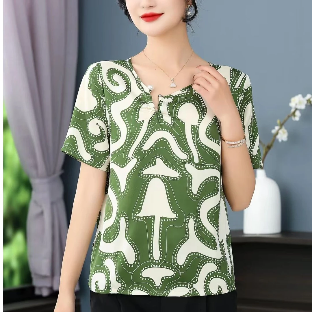 2-2301-3新款气质显瘦小衫