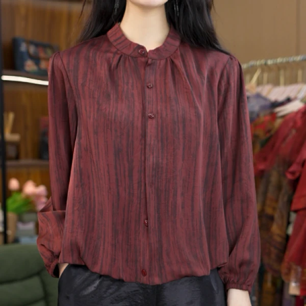 0028-3新款女士长袖小衫