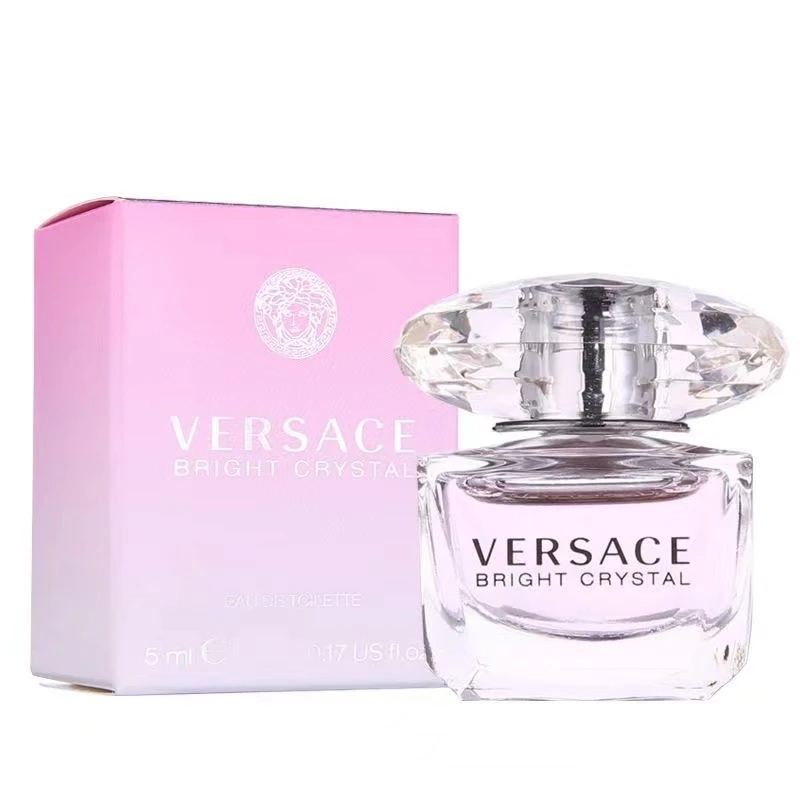 【大牌小样】VERSACE/范思哲粉耀晶钻粉钻女士香水香恋水晶花果香调 5ml