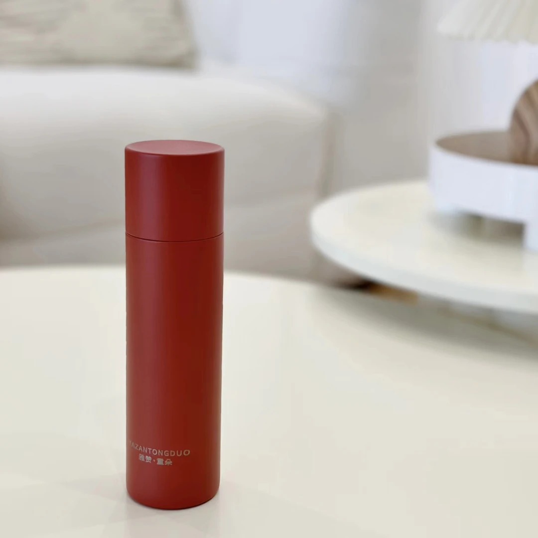 雅赞便携式保温水杯 小巧保温杯时尚简约