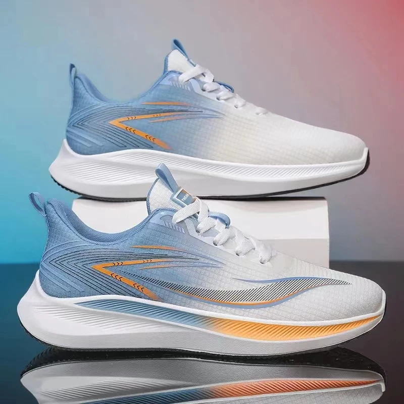 2024秋季新款男士跑鞋运动休闲鞋透气减震软底学生轻便跑步男鞋