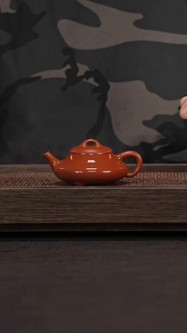【闪购商品】紫砂茶壶朱泥儒瓢。。。