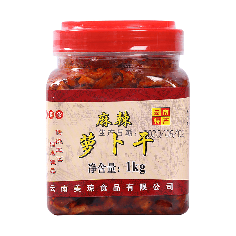 LiMeiQiong/李美琼1000克麻辣萝卜干