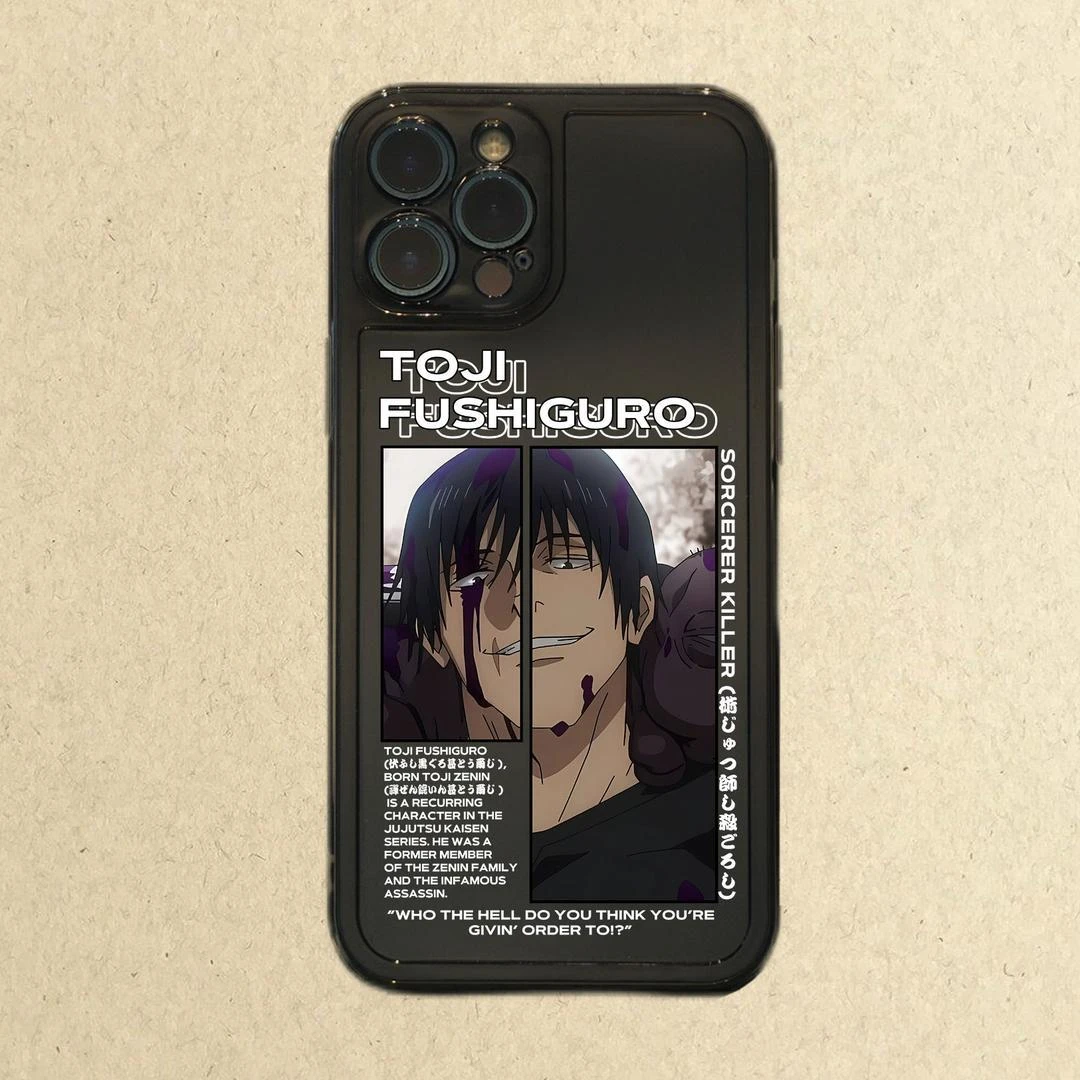 伏黑甚尔14promax咒術回戰13动漫12适用于苹果/华为11手机壳x78r