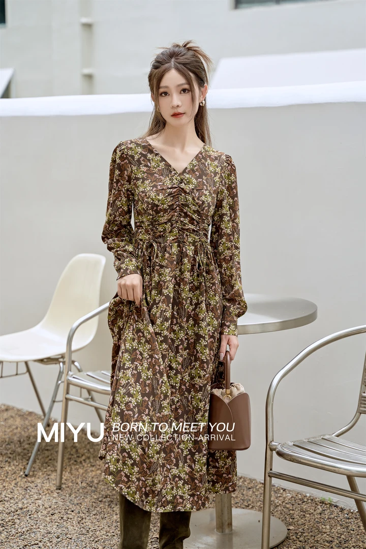 谜遇福利款链接 亏米 不退换连衣裙秋冬时尚款女