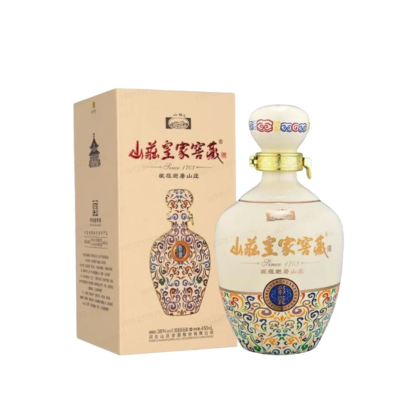 山庄彩瓷450ml