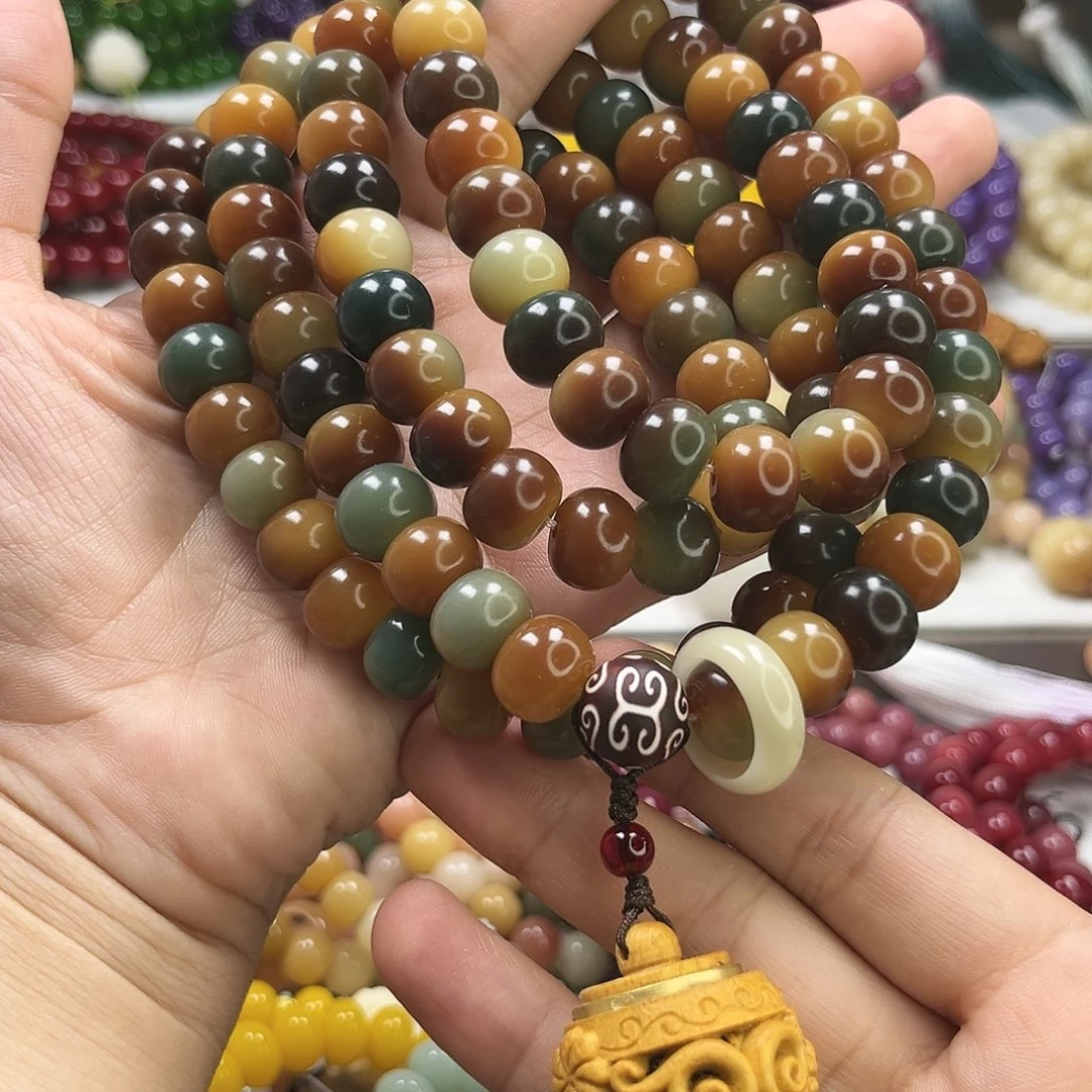 菩提根/象牙果手串挽****书敦煌