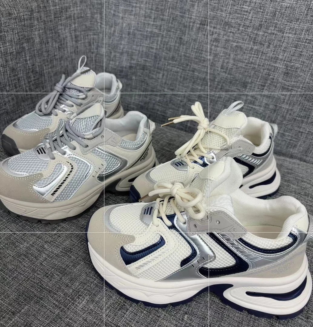 大尚同款春夏透气网老爹鞋