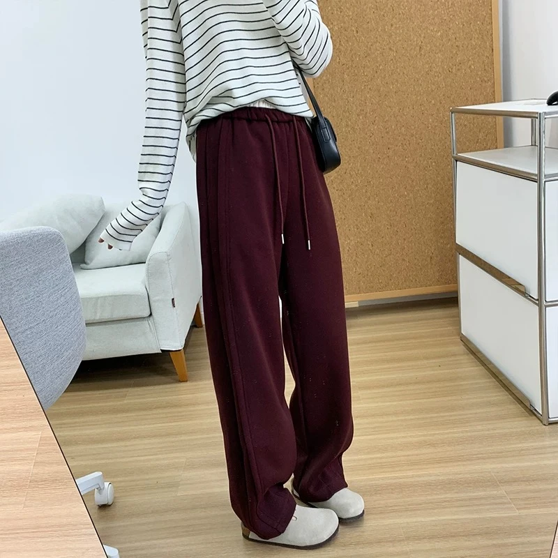 大尚同款加一体绒三色棉卫裤（裤长102左右）（价位已开）