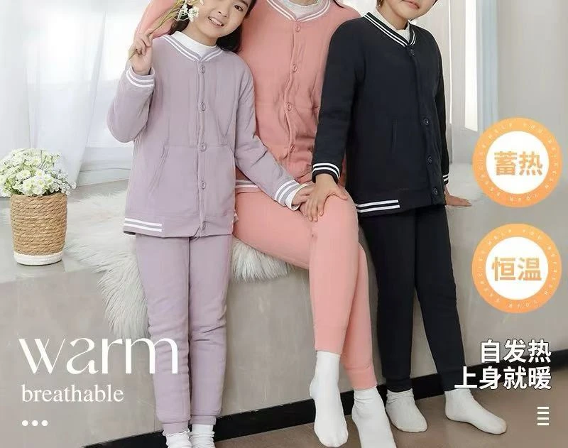 恩泽妈中大童630克棒球领保暖学生神器内衬长袖绵羊毛棉衣8170