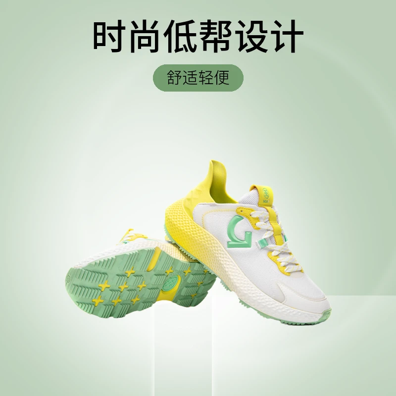 G/FORE高尔夫球鞋舒适低帮减震透气女士轻便运动防滑缓震碎钉网面