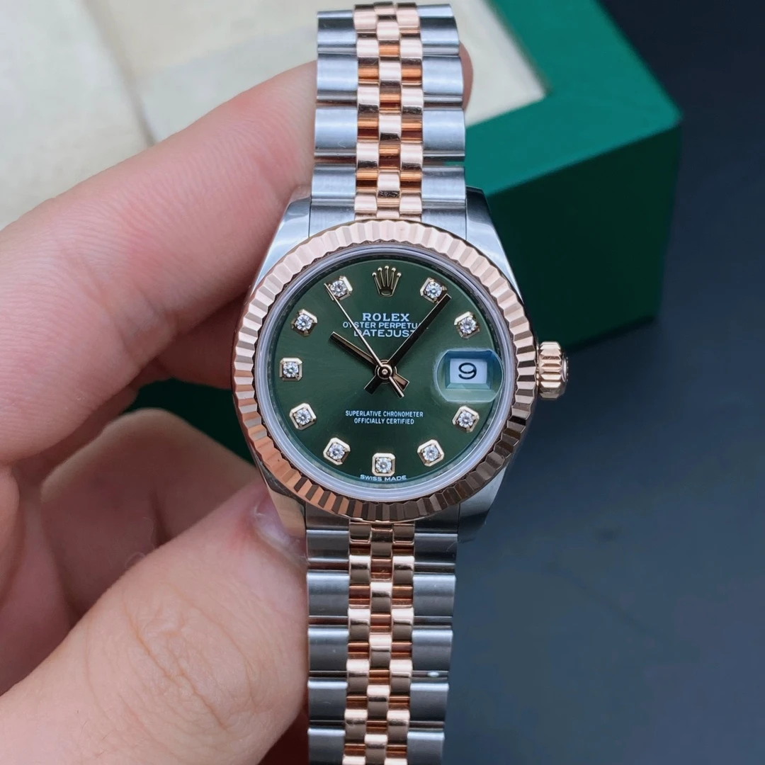 99新 Rolex/劳力士 日志279171女表/19年全套/机械表/表径28/原钻