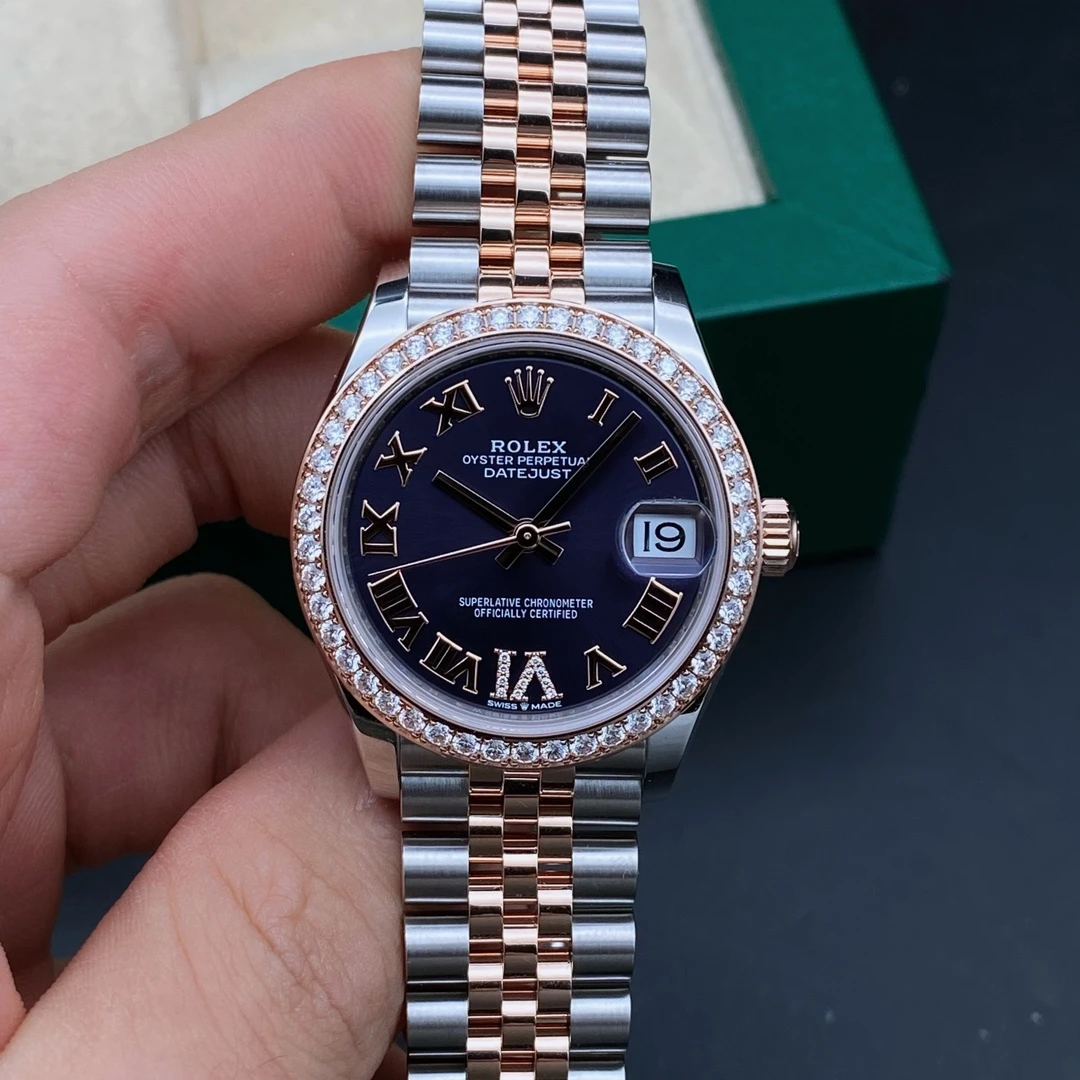 99新 Rolex/劳力士 准新日志278381/自动机械/24年全套/原钻