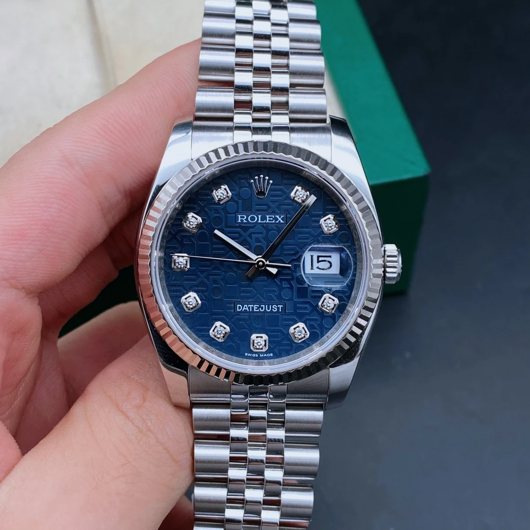 99新 Rolex/劳力士 日志116234/自动机械/表径36/15年全套/原钻