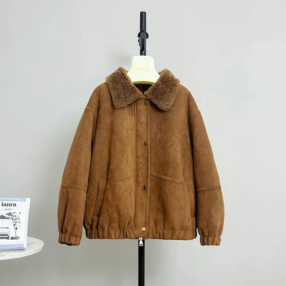 外套女装夹克[658]时尚休闲加绒秋冬冬季