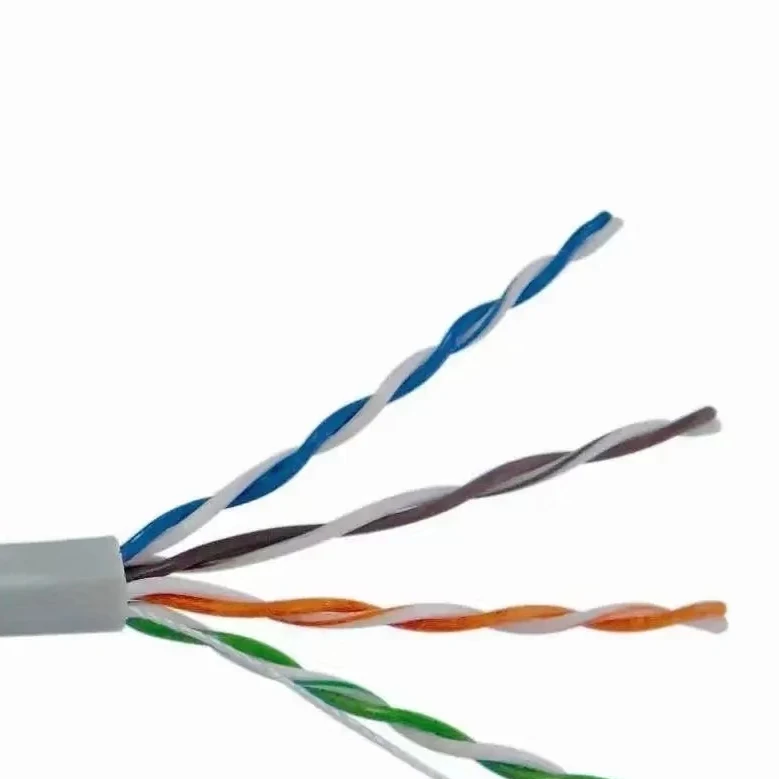 超五类网线（非屏蔽）现货直发 0.5灰色 305M