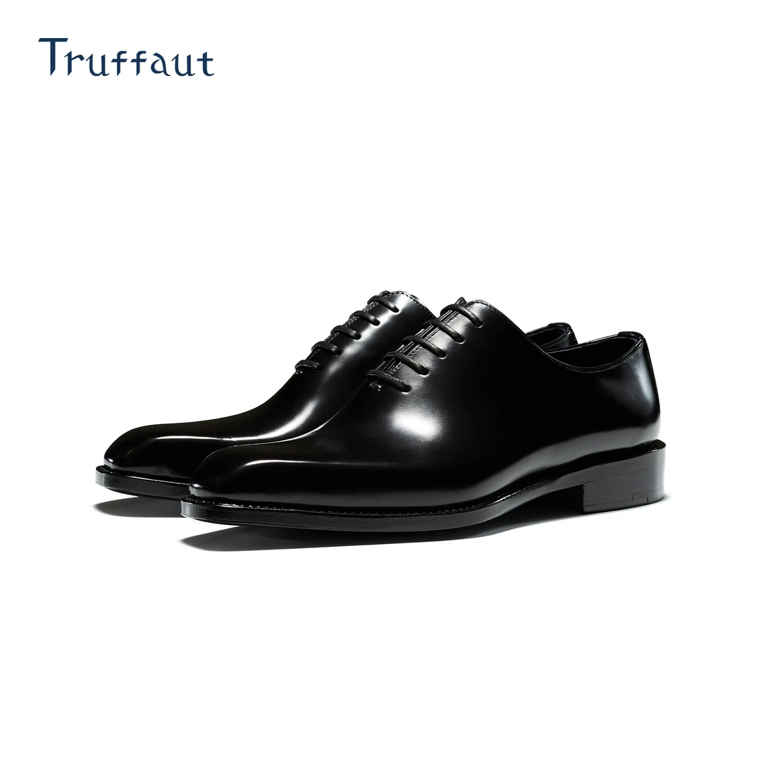 【体验价-意大利马臀皮】Truffaut男士高端皮鞋英伦商务正装牛津鞋