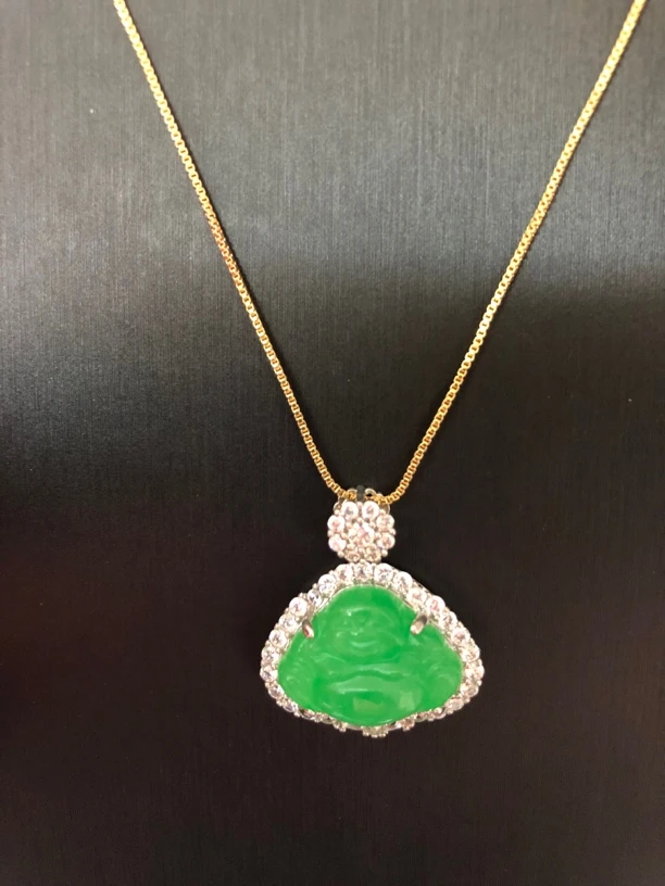 佛公翡翠吊坠一个/多样性发货