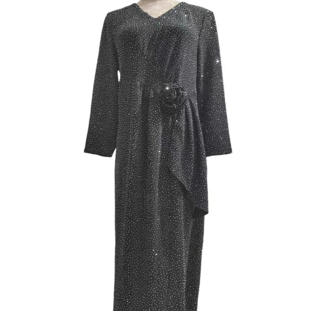 新款优雅时尚高端气质连衣裙2928