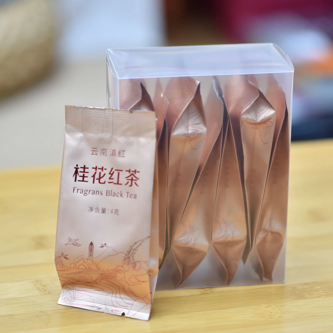 桂花红茶  品鉴泡袋小艺颂&凤宁号品牌 经典办公茶香口感