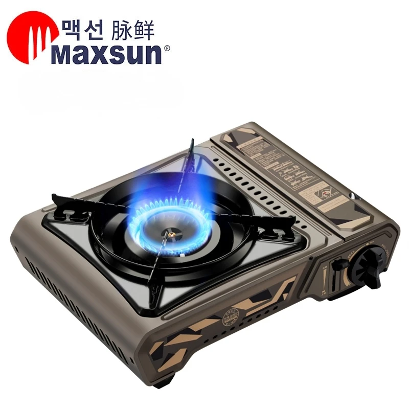 脉鲜卡式炉4.5KW户外防风便携式火锅烧烤燃气炉具卡磁瓦斯炉猛火