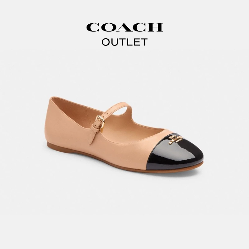 COACH/蔻驰奥莱 AUBREE玛丽珍鞋
