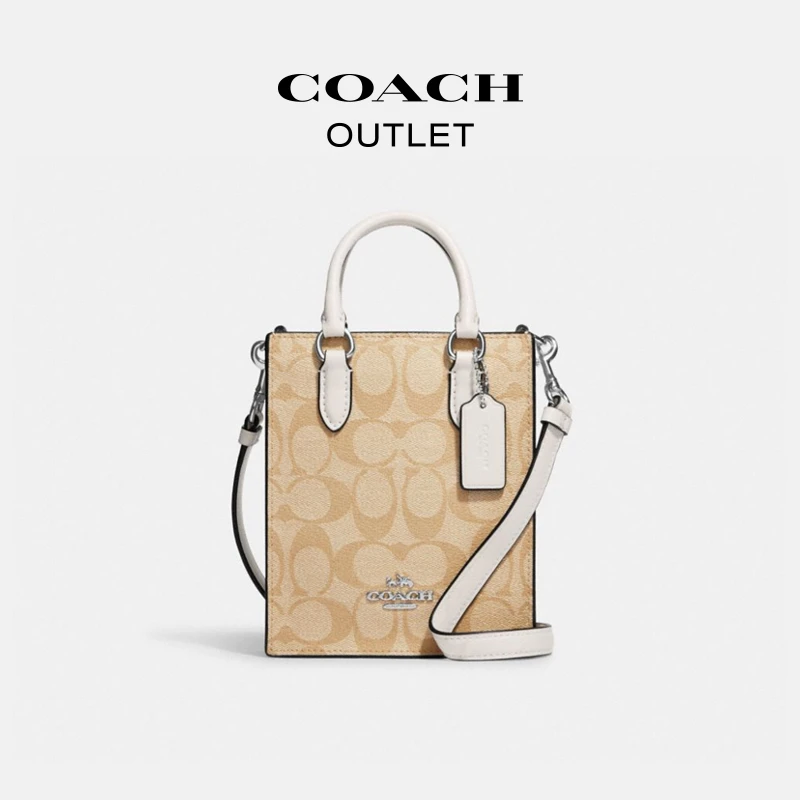 【巴图&博谷优享】COACH/蔻驰 经典标志N/S迷你托特包