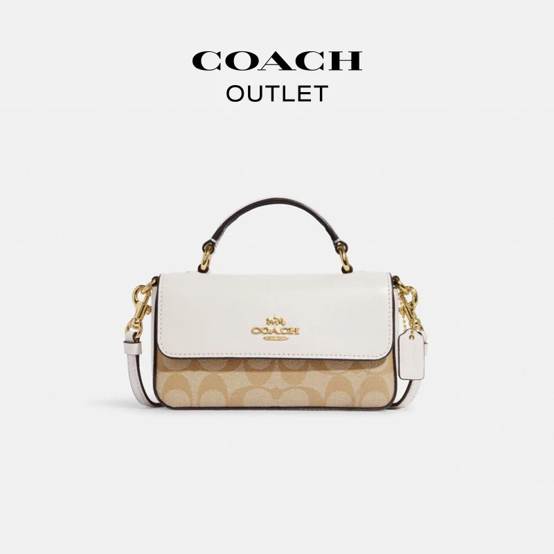 COACH/蔻驰 经典标志JOSIE顶部手柄斜挎包