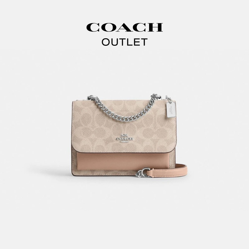 【骞挑万选】COACH/蔻驰 经典标志KLARE迷你斜挎包