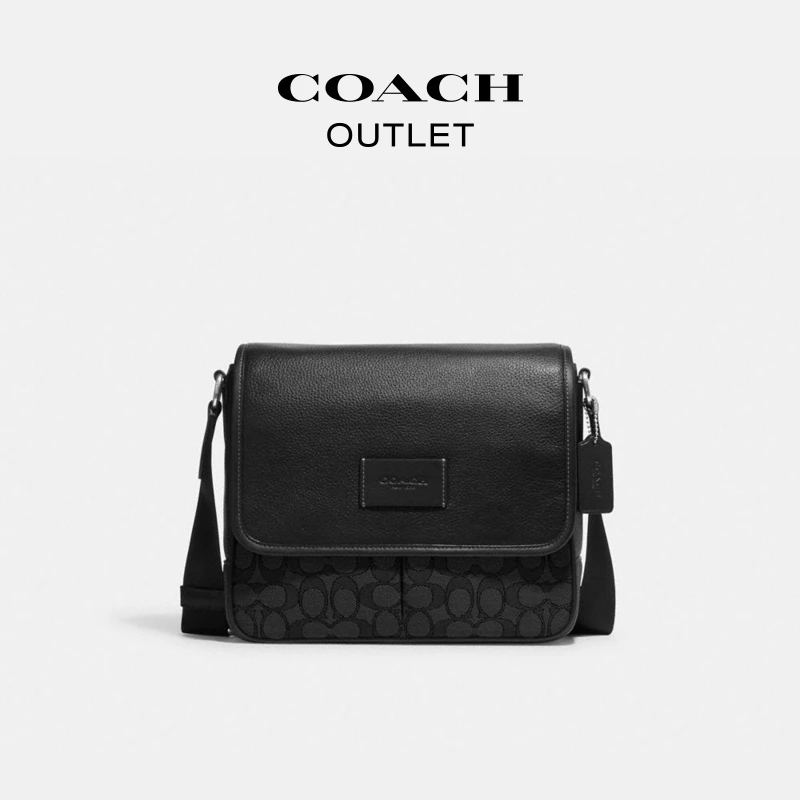 【骞挑万选】COACH/蔻驰 经典标志SPRINT 25号地图包