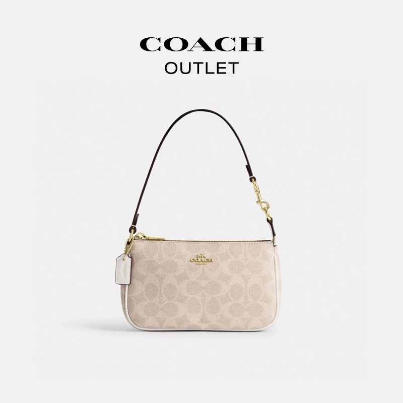 【很高兴专属】COACH/蔻驰奥莱 经典标志NOLITA 19号手袋