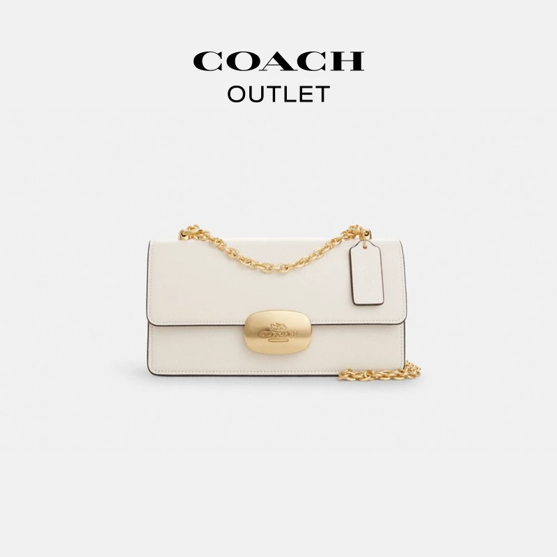 【骞挑万选】COACH/蔻驰 ELIZA翻盖斜挎包