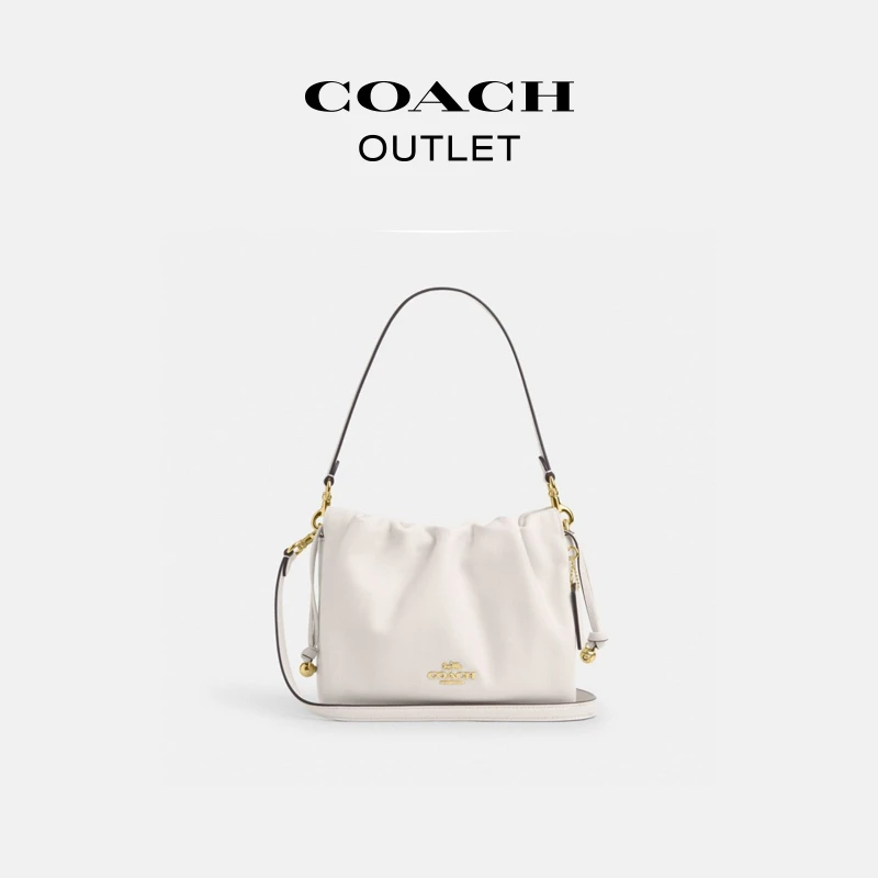 【可姐专属】COACH/蔻驰奥莱 女士时尚简约FAYE拉绳手袋单肩包