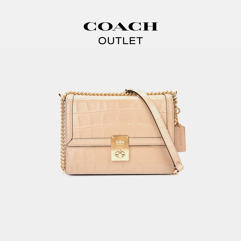 【骞挑万选】COACH/蔻驰 HUTTON单肩包