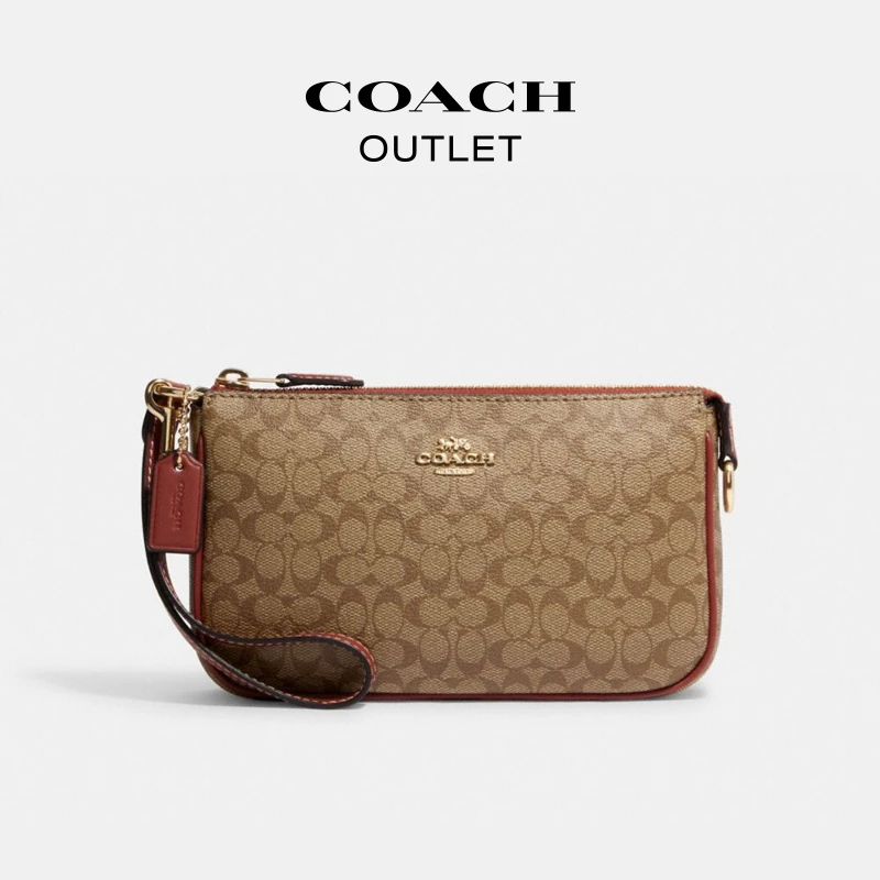 COACH/蔻驰奥莱 拼色经典标志NOLITA 19号手袋