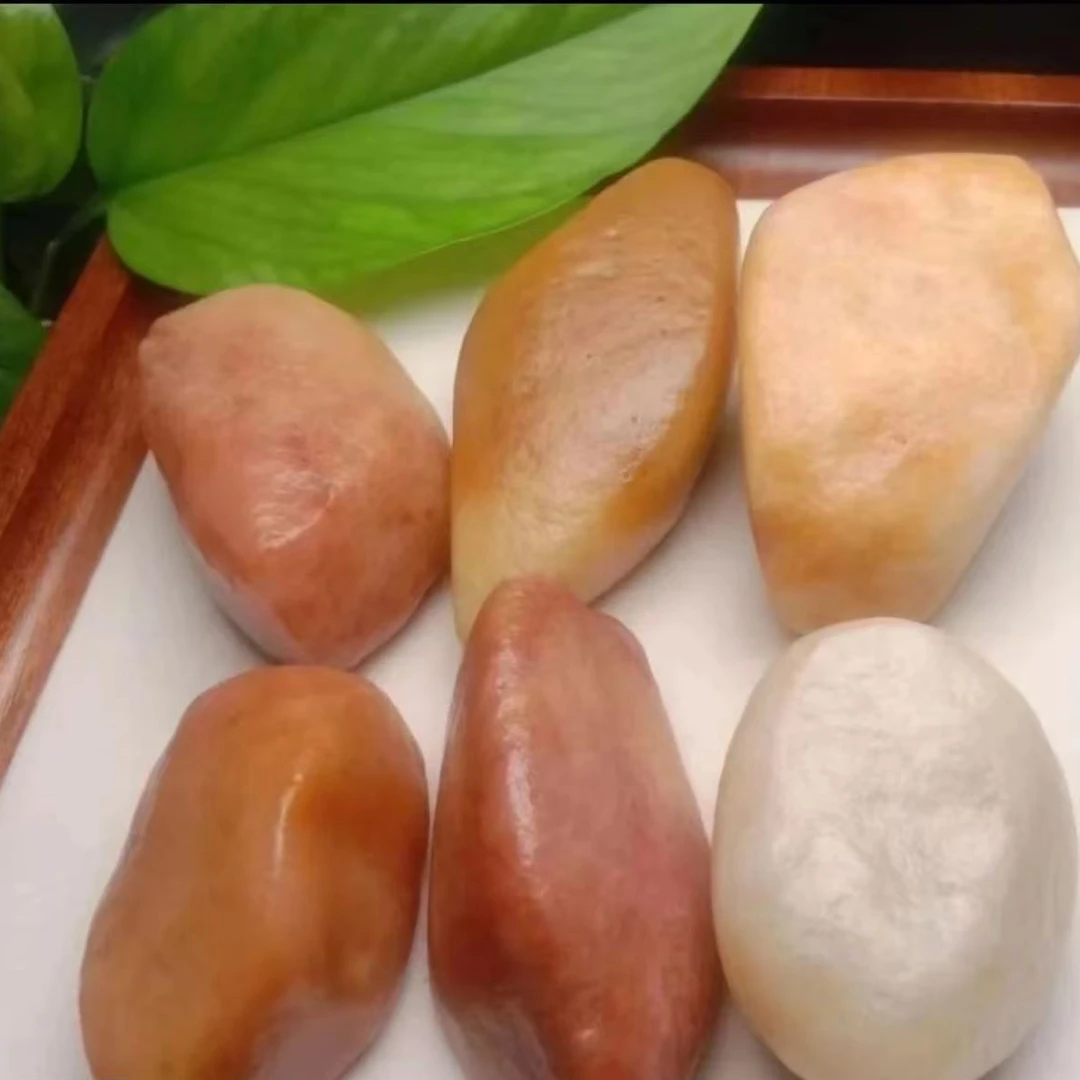 新疆戈壁三彩盆景石 直播选货 一物一拍，多样性发货