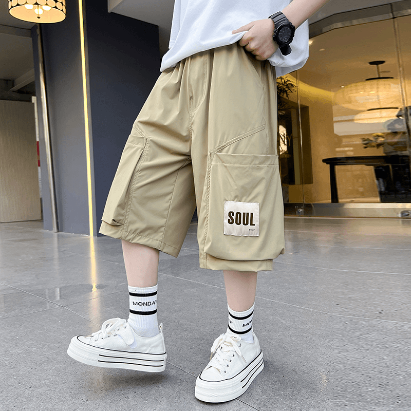 童装男童短裤夏装2024新款儿童裤子运动工装大童夏季男孩薄款潮