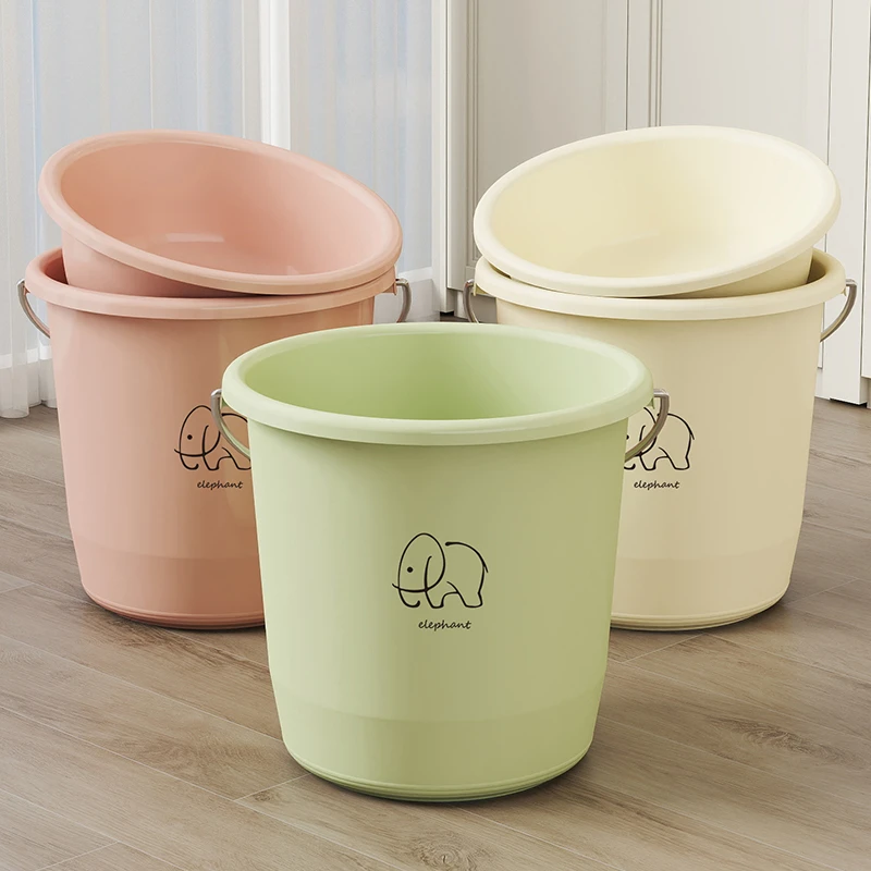 加厚水桶家用特大号手提储水桶学生宿舍洗澡桶洗衣桶泡脚圆桶脸盆