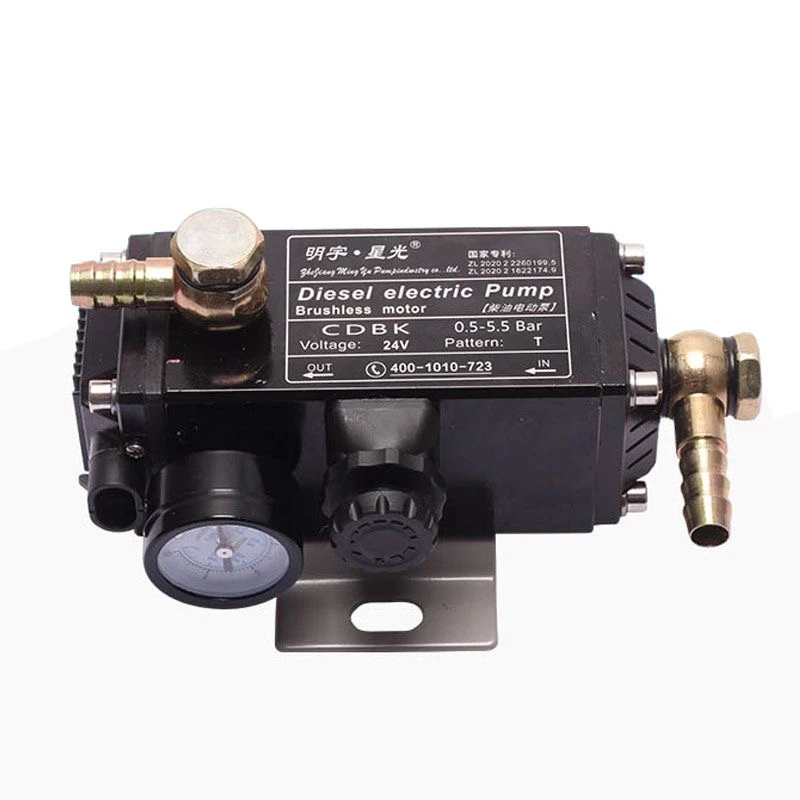 货车电动泵电动柴油增压泵重卡高压电子输油泵大功率外置调压油泵