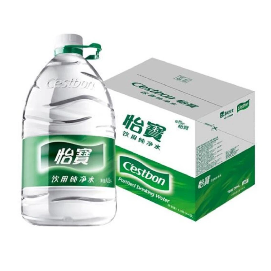 怡宝纯净水4.5L*4桶整箱装大桶装饮用水可插饮水机 3箱起包邮批发