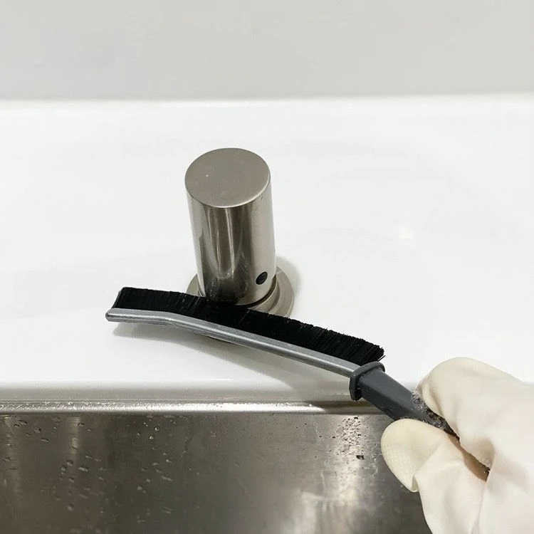 硬毛刷子瓷砖缝隙刷厨房水槽清洁刷卫生间窗户移门轨道灰尘多功能