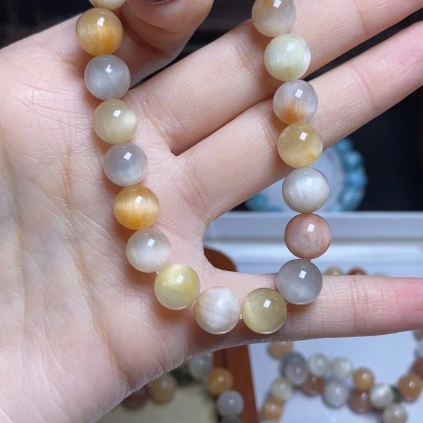 【闪购商品】水晶手串未镶嵌一****桃