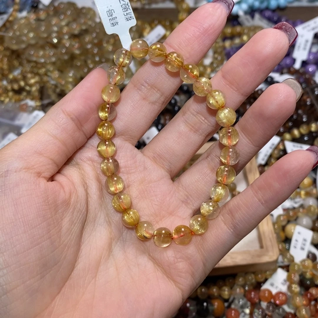 水晶手串未镶嵌财****来手串